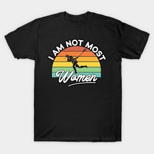 I Am Not Most Women Vintage lacrosse lover T-Shirt